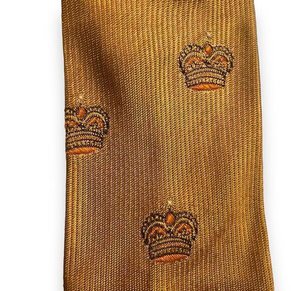 Vintage Rhodia France Crown Skinny Tie - Picture 2 of 3